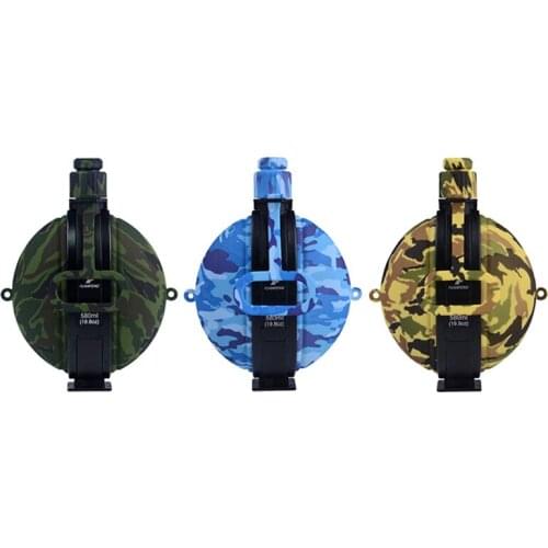 2019 new silicone insulation kettle creative folding outdoor sports bottle bicycle jug X-1105B