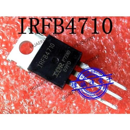 1Pieces new Original IRFB4710PBF IRFB4710 TO-220 In stock real picture