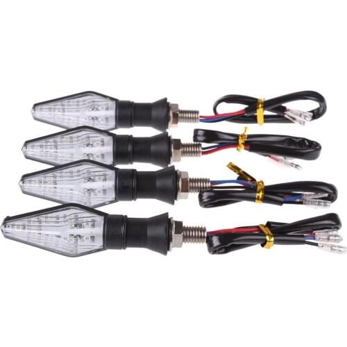 Turn Signal Motorcycle for Honda Yamaha Kawasaki Suzuki Ducati KTM 12V LED Universal motorcycle Turn Signal led Quantity (4 PCS)