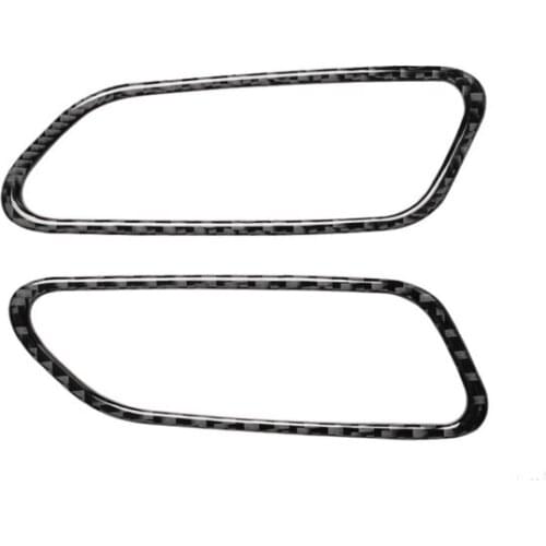 Fit For Audi Q7 SQ7 4M 2016-2019 real carbon fiber instrument panel air outlet car modification interior accessories decoration