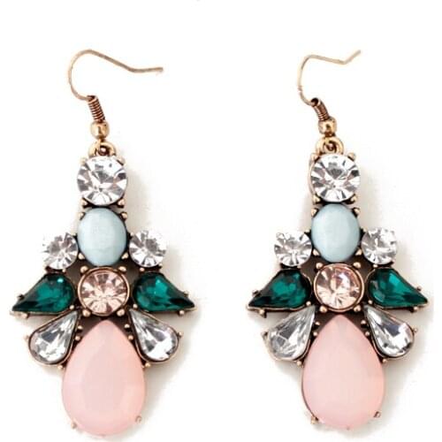 JOOLIM Jewelry Wholesale/ Beautiful Flower Earring Design Earring Charm Earring Good Quality