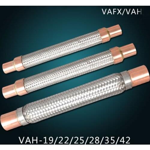 ODF connection solderingVAFX vibration resistant corrugated metal hose for refrigeration, cold storage and air conditioning unit
