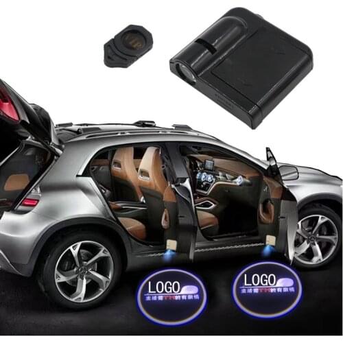 2PCS Led Car Door Welcome Logo Light For Suzuki SX4 SWIFT Alto Liane Grand Vitara Projector Ghost Shadow Lamp