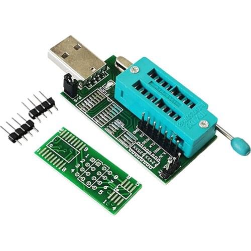 Replacement CH341A Programmer Module USB Motherboard Routing LCD Flash BIOS FLASH 24 25 Burner USB Programmer
