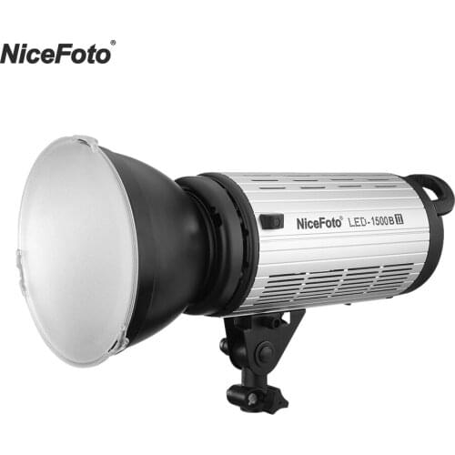 NiceFoto LED-2000B II 5500K LED Video Light Fill-in Light CRI 95+ Orange Filter Bowens Mount APP Control for Studio Wedding 200W
