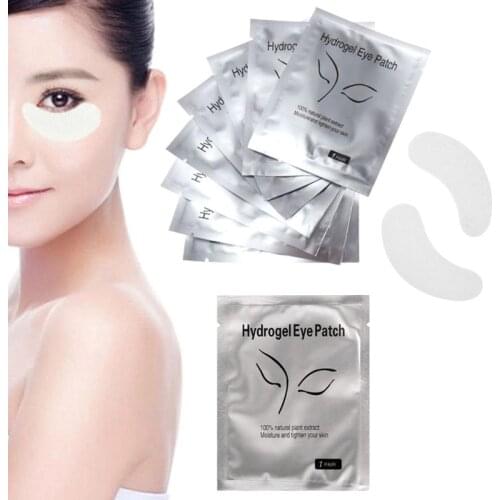 1 Pair Lot Beauty Eyelash Pad Gel Patch Lint Free Lash Extension Eye Mask