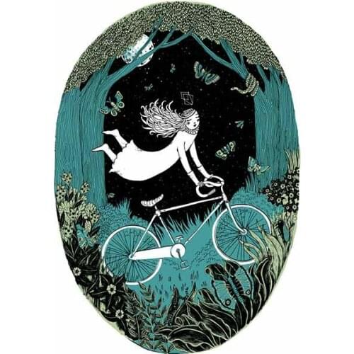 13cm x 9.1cm for Jennifer Parks 2012 Vinyl Car Sticker DIY Repair Sticker VAN Decoration Refrigerator Windows Decals