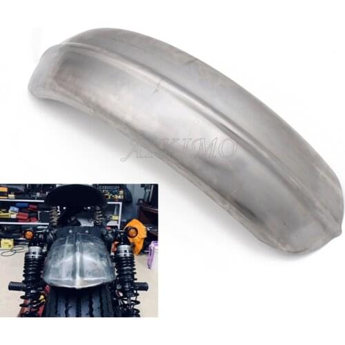 6'' Metal Rear Wheel Fender for Chopper Bobber Cafe Racer Motorcycle Rear Wheel Cover Rear Wheel Fender Mudguard