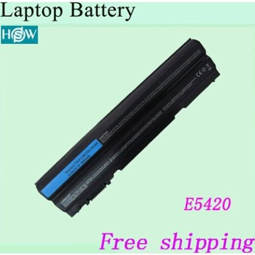 6600mah E6420 E5420 laptop batteries For DELL Latitude E5420M E5430 E5520 E5520M E5530 Notebook battery