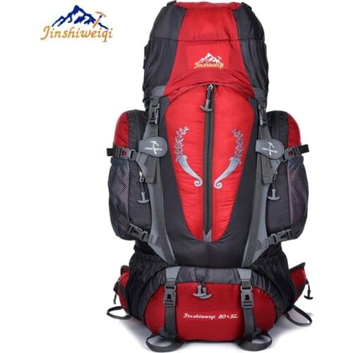Large 85L Outdoor Backpack Travel Multi-purpose Climbing Backpacks Hiking Big Capacity Rucksacks Camping Waterproof Sports Bags
