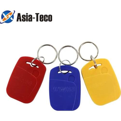 100 Pieces 125khz ID Card Keyfob Tag Block Token RFID Key Door EM Reading Tags Proximity Card Access Control Opener