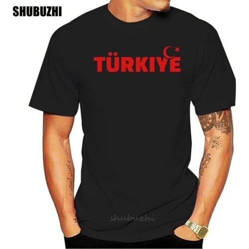 Fashion Turkey Tshirt Men 100% Cotton Adult T Shirts O Neck Big Size 3xl 4xl 5xl male brand teeshirt men summer cotton t shirt