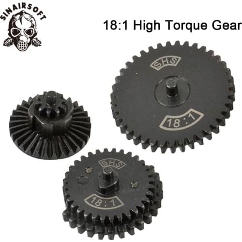 Hot 18:1 New Design CNC Normal Speed Gear Set Fit Ver.2/ 3 Airsoft AEG Gearbox For Hunting Paintball shooting Accessories