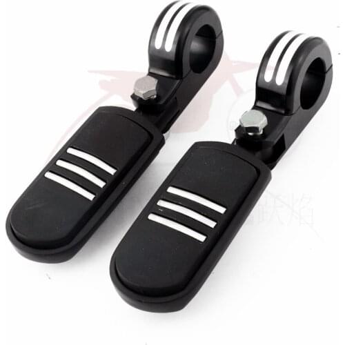 Motorcycle Universal 32mm 38MM P clamps Bar Crash Highway Footrest For Honda Kawasaki Suzuki Yamaha Harley