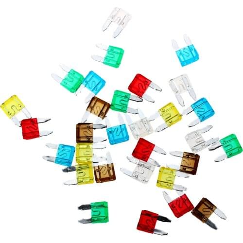 Set 30 Mini fusible enchufable para Coche Moto Automovil, IN STOCK, FREE SHIPPING