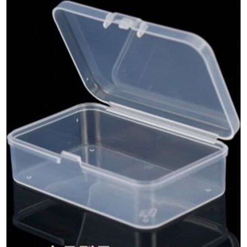 10pcs 9.5*6.5*2.5cm Mini Plastic Storage Box Jewelry Bead Screw Organizer Container Case Multifunctional Design, Practical