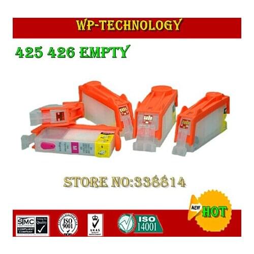 Refill cartridge suit for PGI425 CLI426 ,suit for Canon iP4840 MG5140 MG5240 IX6540 MX884 ,With ARC chips,5 color ,Empty