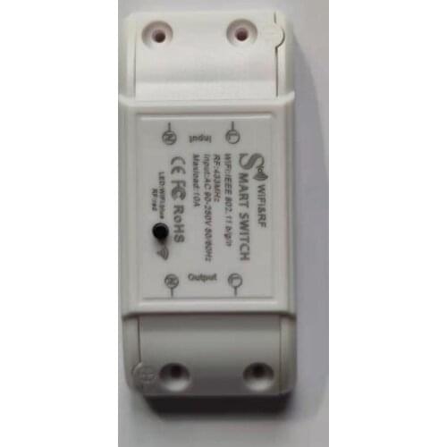 Smart home Google Assistant Alexa IFTTT Graffiti APP Remote Control RF433HZ DIY Electric Switch Controller Module