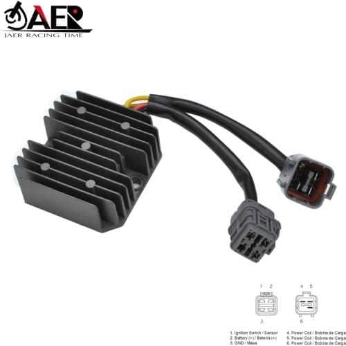 JAER Motorcycle Voltage Regulator Rectifier for Kymco MXU 300 250 150 Mongoos e 300 250 Can-Am DS 250 2011-2013
