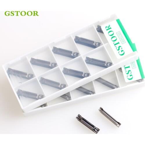 10PCS MGMN200-IC MGMN300-IC MGMN300-ID MGMN400-ID GC530 Cermet Turning Tools Ceramic Slotting Blades CNC Lathe Cutter Tool Parts