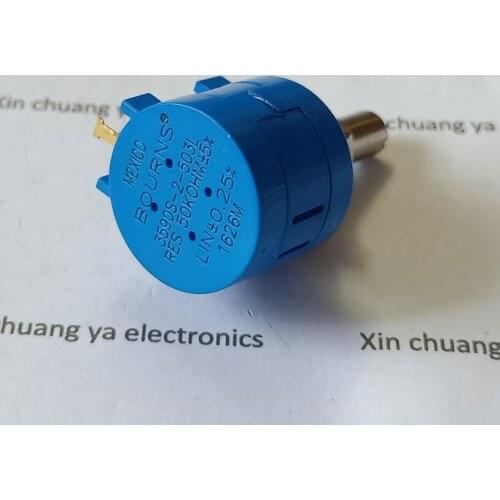 3590S 500R 1K 2K 5K 10K 50K ohmPrecision multicoil wire-wound adjustable resistor potentiometers / 10 laps