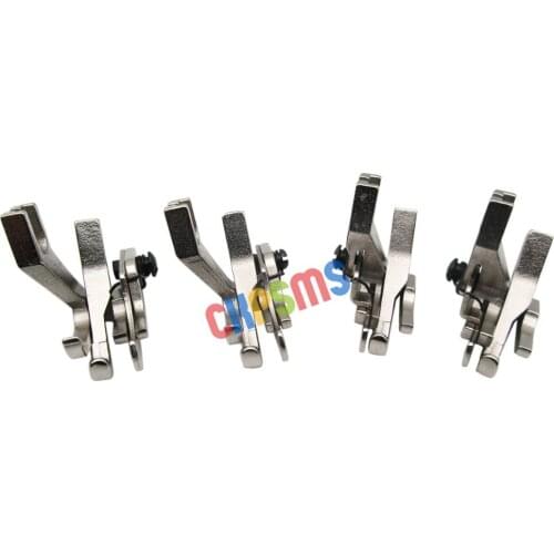 4SET 3/16" 1/4" WITH LEFT AND RIGHT GUIDE WALKING FEET FIT FOR Consew 205RB / Brother B797 /JUKI 1181