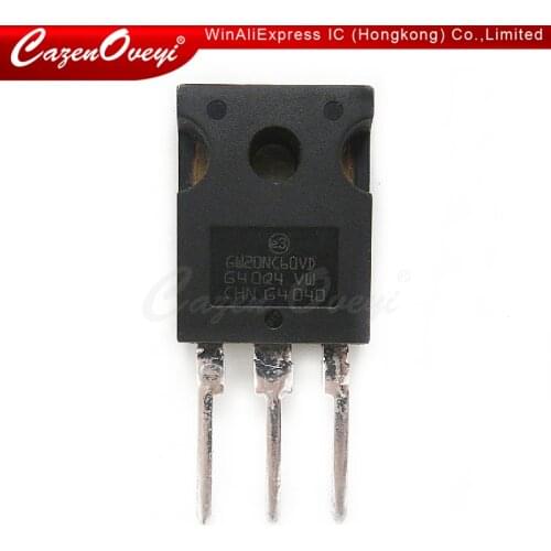 5pcs/lot STGW20NC60VD GW20NC60VD STGW20NC60V GW20NC60V TO-247 20A 600V In Stock