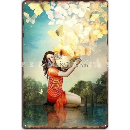 Ace Of Cups Metal Sign Printing Cinema Living Room Wall Plaque Wall Tin Sign Poster