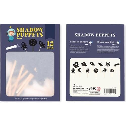 Children Shadow Puppets Toy Educational Silhouette Game Interesting Shadow Picture Toy Parent-child Interaction Cognition Game
