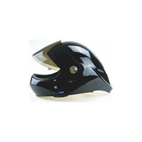 EN966 GD-E full face Paragliding helmet Black wholesale Long board helmet