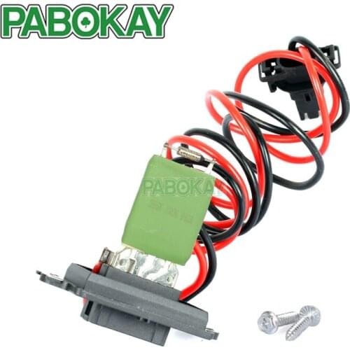 FS New Heater Fan Blower Motor Resistor Regulator use OE NO. 7701207876 for Renault Logan Clio I Kangoo 8200729298