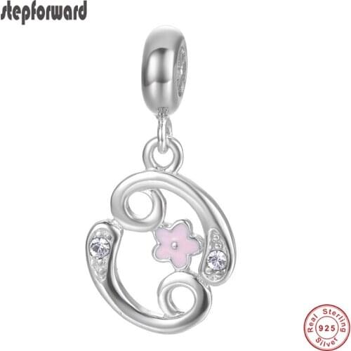 Trendy High Quality Constellations Design Theme 925 Sterling Silver Cancer Hanging Charm Pendants Beads For Jewelry Making Gift