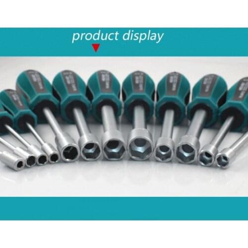 3-14 MM Screwdriver Set Socket Wrench Hex Screwdriver Set Metal Hex Nut Key Screwdriver Tool DIY Set