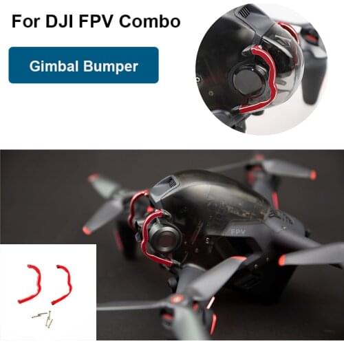 Gimbal Bumper Anti-drop Protective Bar For DJI FPV Combo Drone Gimbal Camera protector PTZ Aluminum Alloy Drone Accessories