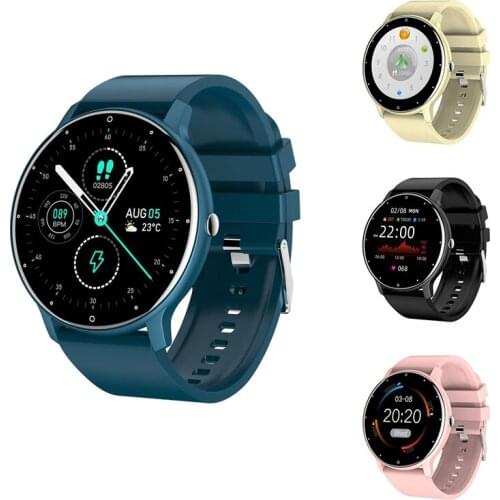 Smart Watch Men Heart Rate Sport Multifunction Full Contact Screen Smart Watch Men Women for Huawei Xiaomi