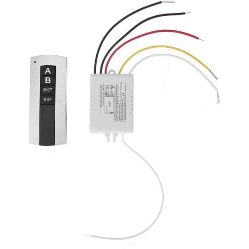 2 Relay ON/OFF 220V Smart Digital Wall Lamp Wireless Remote Control Switch Digital Intelligent Smart Home Wall Lamp Remote