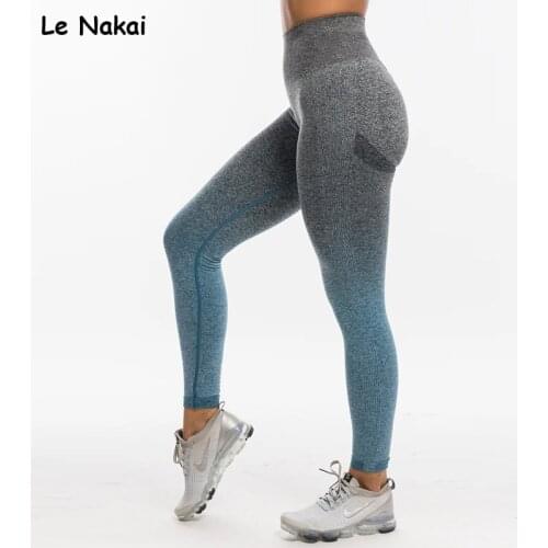 Arise Ombre Scrunch Leggings For Women Fitness Yoga Legging Seamless Gym Tights Workout Sports Pants For Jogging