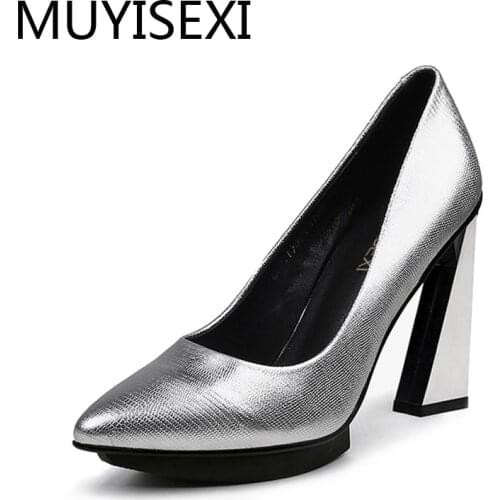 Extreme High Heels Platform Women Pumps Strange Heel Woman Pointed Toe High Heels Valentine Shoes Stiletto HL162 MUYISEXI