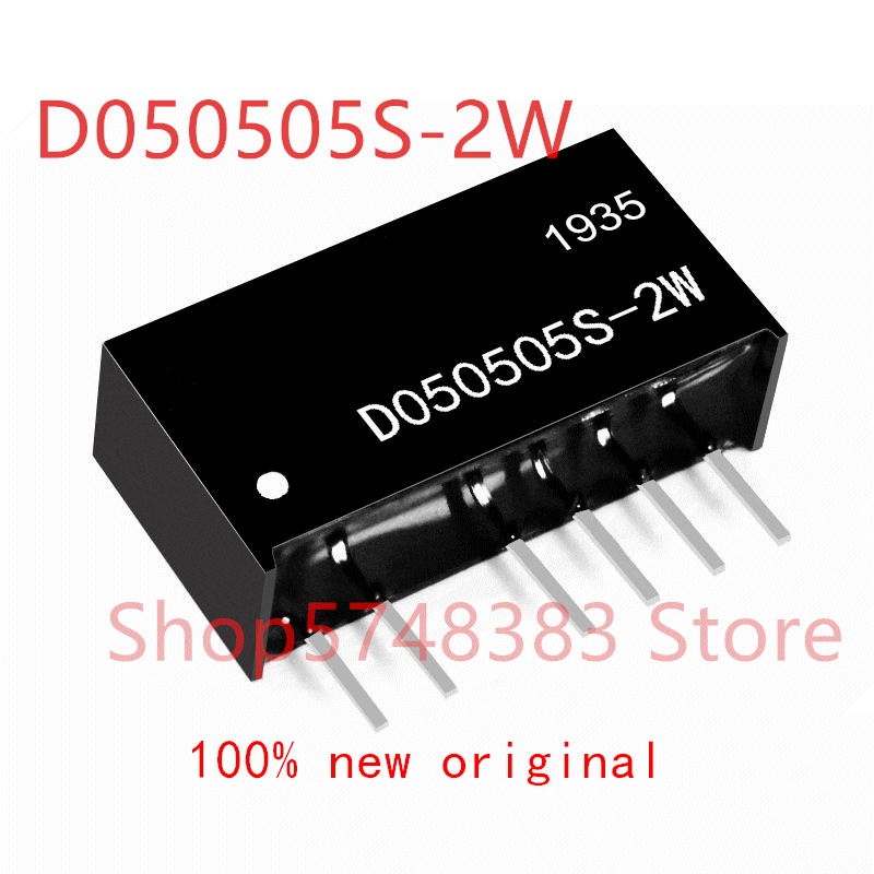 1PCS/LOT D050505S-2W D050505S 2W D050505 double isolation independent double output positive 5V 5V conversion + 5V and + 5V