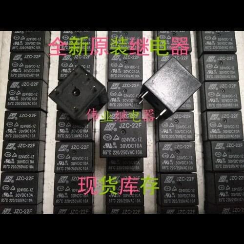 5pcs/lot JZC-22F 024VDC-1Z New Original Relay JZC-22F 24VDC 5 PIN