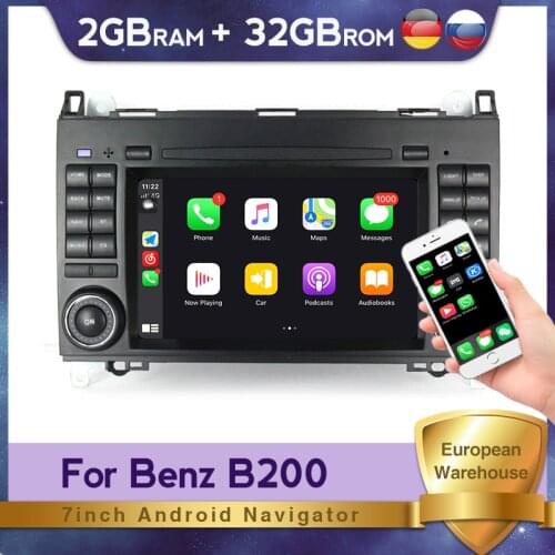 For Mercedes Benz B200 Sprinter W906 W639 AB Class W169 W245 Viano Vito 2GB+32GB Car dvd gps head unit wifi bluetooth Autoradio