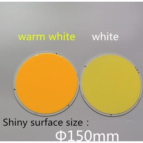 Free shipping 3pcs LED High power Bright Round COB Diameter 160mm DC12V 200W White 12v warm white 200w led cob round size 150mm