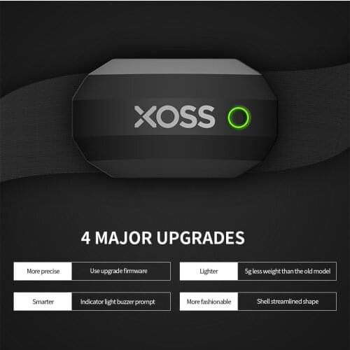 Heartrate Band Wireless Leather Heart Rate Belt Bluetooth-compatible Adjustable Sports Chest Strap