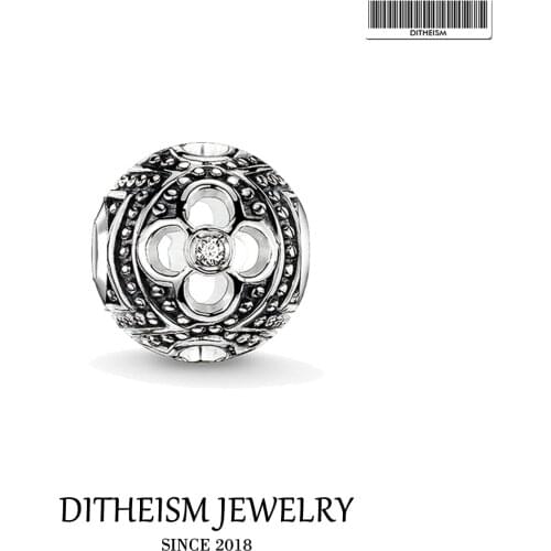 DIY Beads Lucky Charm 5mm Hole,2018 Fashion Silver Jewelry Trendy Gift For Women Men Boy Girl Fit Bracelets Necklace Choker