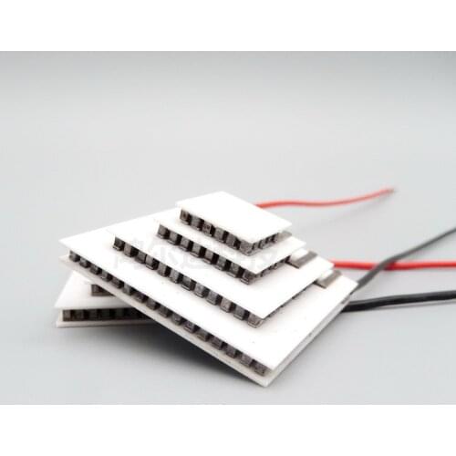 14V Four-layer Refrigeration Chip TEC4-24606, 6A, Temperature Difference 107 Degrees Semiconductor Refrigeration Chip 40x40