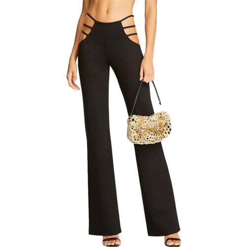 CHRONSTYLE Women's Flared Trousers