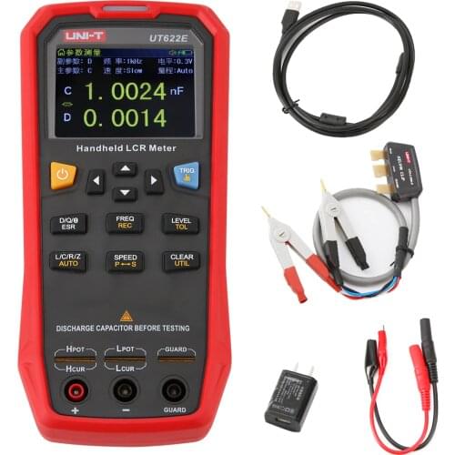 UNI-T UT622A UT622C UT622E LCR Digital Bridge Is A Handheld Measuring Instrument For Inductance, Capacitance And Resistance