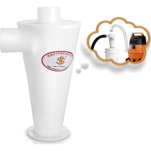 Cyclone Dust Collector Separator Filter Vacuums Cleaners Filter Tool for Vacuums Plastic Powder Dust Extractors Separator