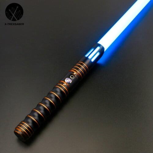 TXQ RGB Lightsaber Toys for children Blaster Metal Hilt 12 Colors 10 Set Soundfonts Toys Juguetes Cosplay Laser Saber
