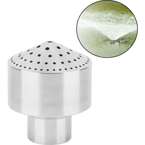 DN25 1 inch DN40 1.5 inch Internal Thread Stainless Steel Fountain Nozzle For Greening Garden Tools